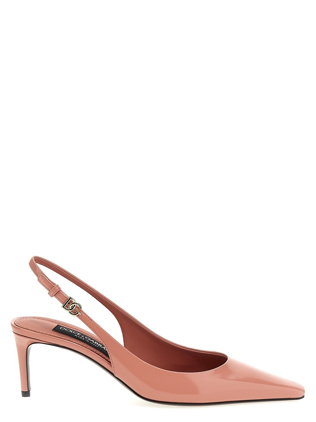 ドルチェ&ガッバーナ DOLCE&GABBANA ハイヒール パンプス レディース ピンク High heels 'DG' slingback CG0805A103780405 Pink 関税 送料無料 2025SS ju
