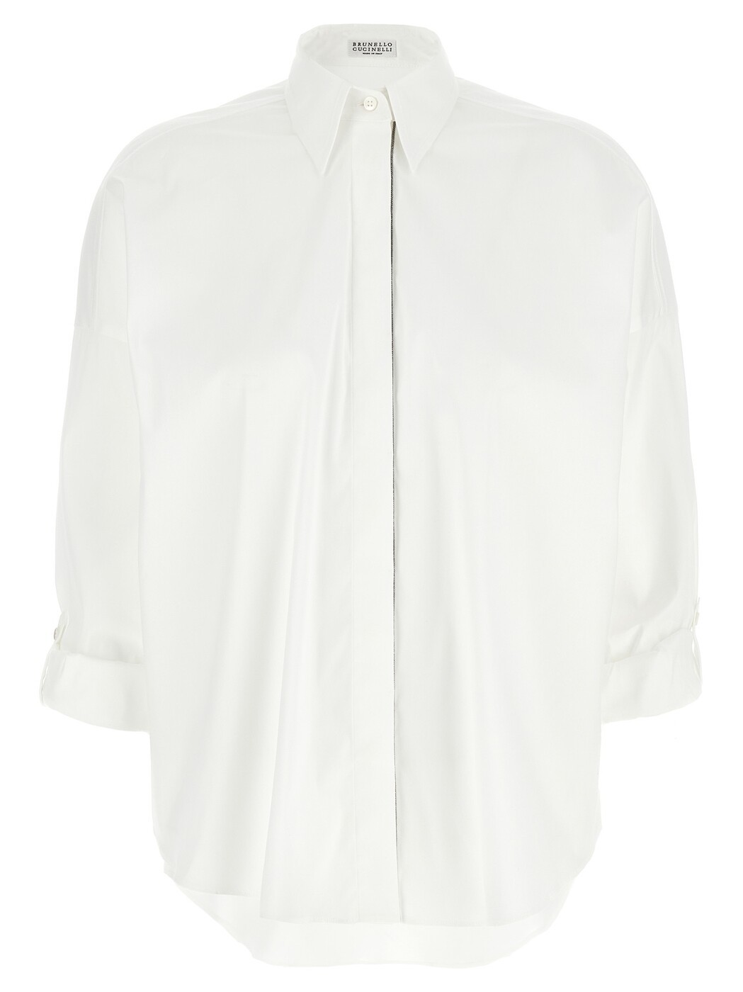ブルネロクチネリ BRUNELLO CUCINELLI シャツ レディース ホワイト Shirts Monile Shirt M0091MA636C159 White 関税 送料無料 2026SS ju