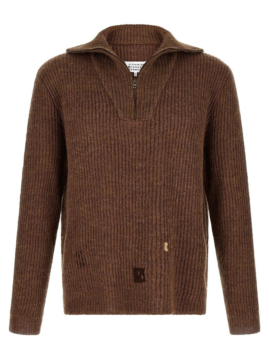 メゾン マルジェラ MAISON MARGIELA セーター ニットウェア メンズ ブラウン Knitwear Mending sweater S67HL0008M13024122F Brown 関税 送料無料 2026AW ju