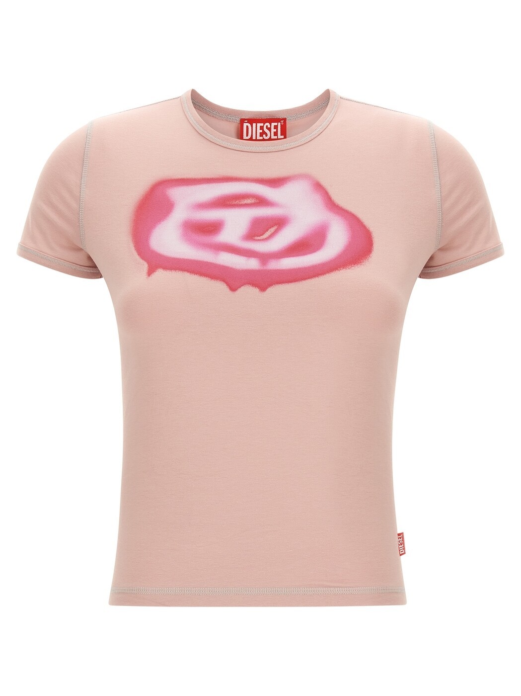 ディーゼル DIESEL ポロシャツ Tシャツ レディース ピンク T-shirts and polo shirts 'T-Uncuties-Long-S3' T-shirt A204970QHHA33L Pink 関税 送料無料 2026SS ju