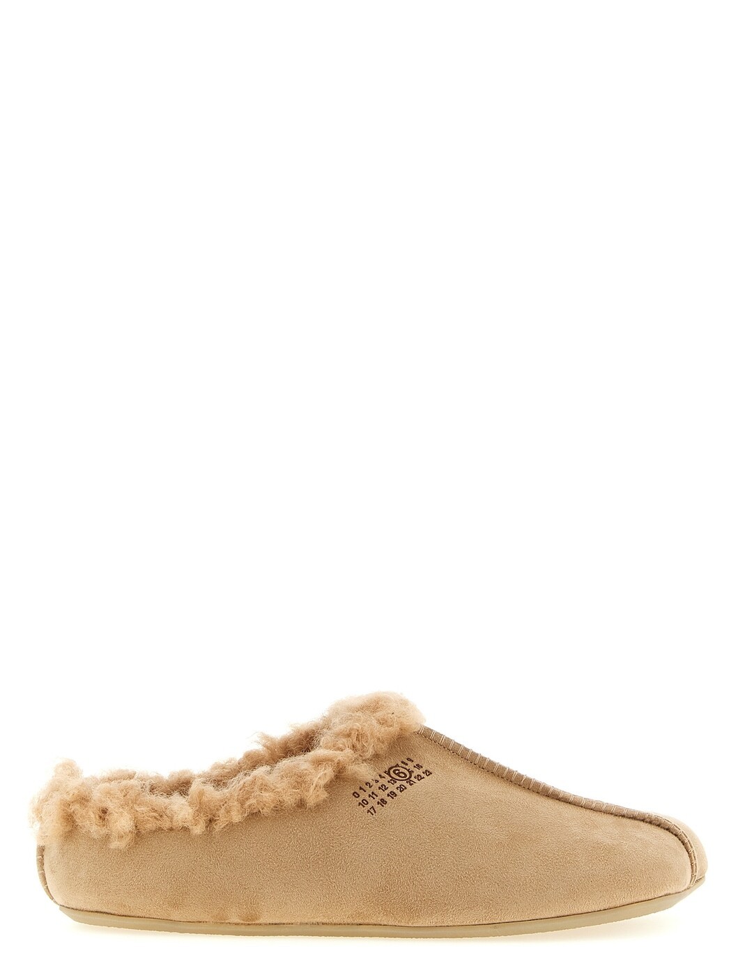 エムエム6 メゾン マルジェラ MM6 MAISON MARGIELA フラットシューズ フラットシューズ レディース ベージュ Flat Shoes 'Numeric Signature MM6' sabots S59WX0087P7808T2064 Beige 関税 送料無料 2026AW ju