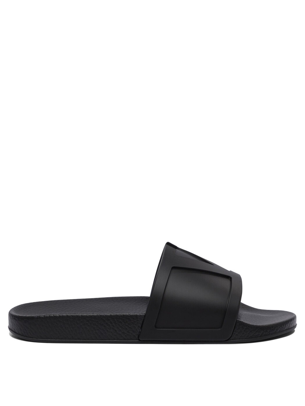 ヴァレンティノ ガラヴァーニ VALENTINO GARAVANI フラットシューズ サンダル メンズ ブラック Flat Shoes Slides with Vlogo 6Y2S0J93MYC0NO Black 関税 送料無料 ラッピング無料 2025SS vi