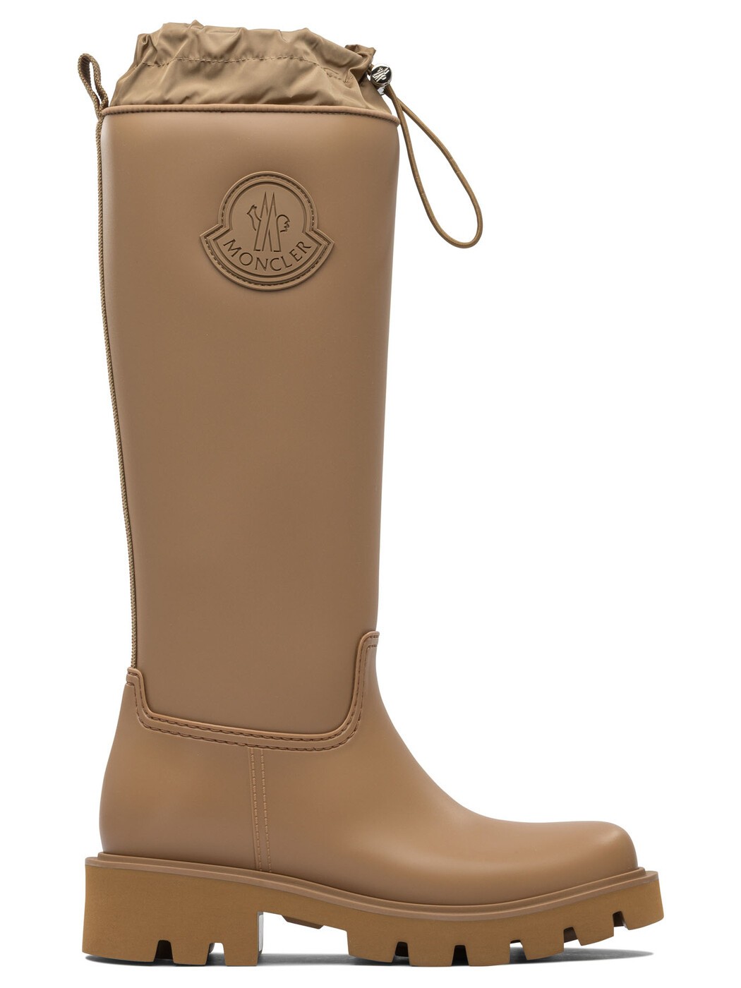 モンクレール MONCLER ブーツ レディース ベージュ Boots "Kickstream High" rain boots KICKSTREAM HI..