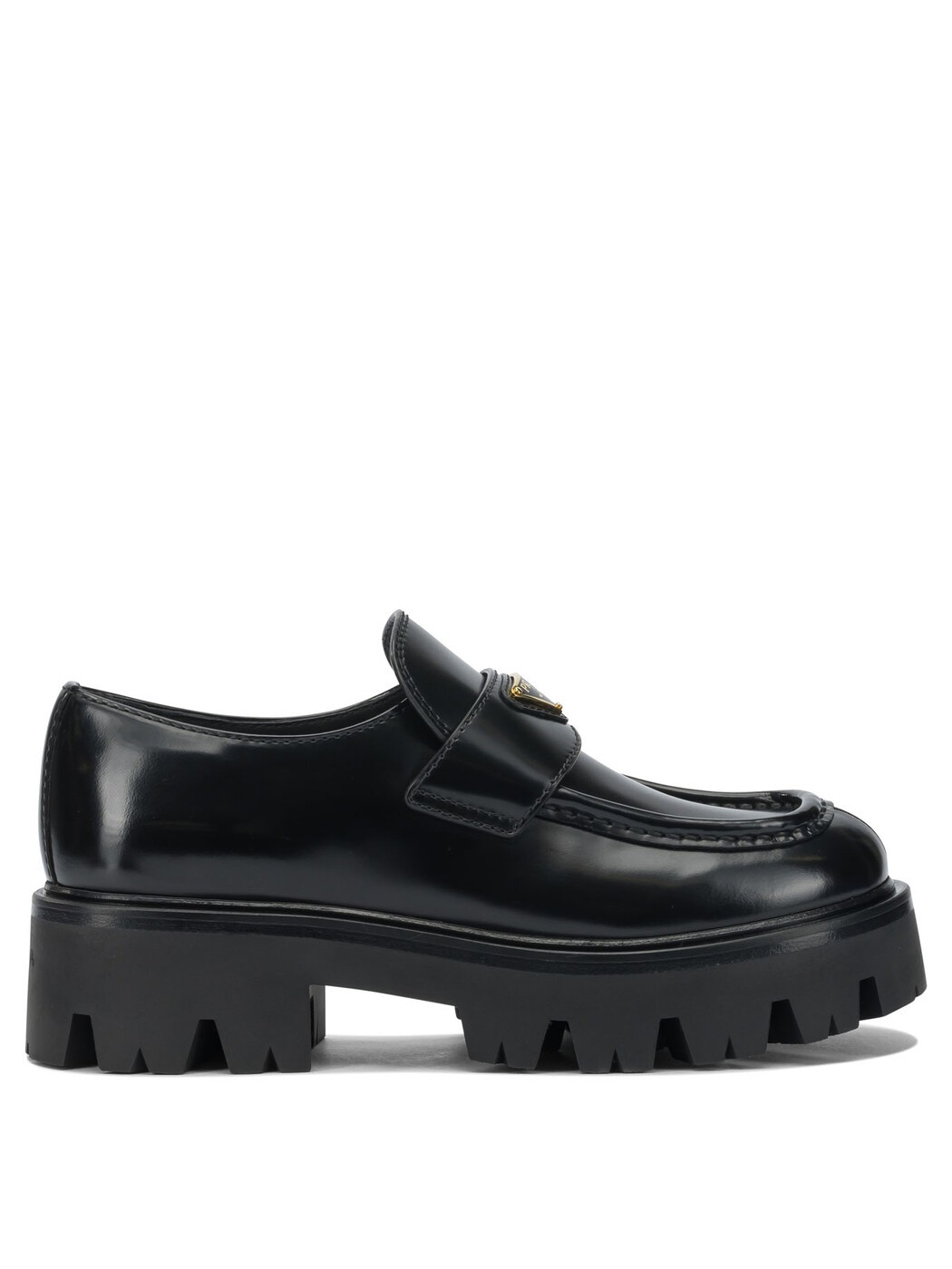 ץ PRADA ե ǥ ֥å Loafers Brushed leather loafers 1D185O055F0002 F 050 ...