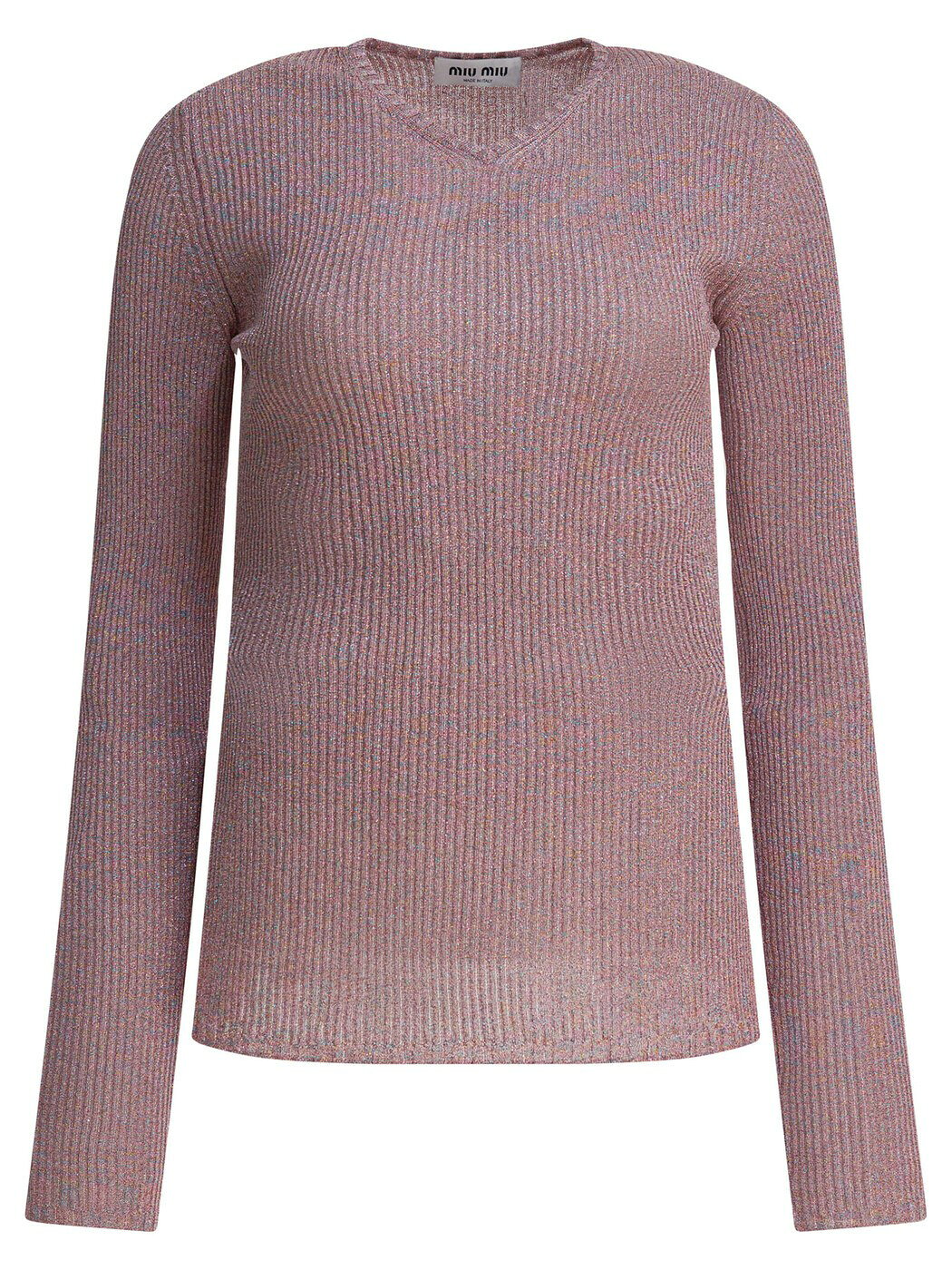 ミュウ ミュウ MIU MIU セーター ニットウェア レディース ピンク Knitwear Wool blend v-neck sweater..