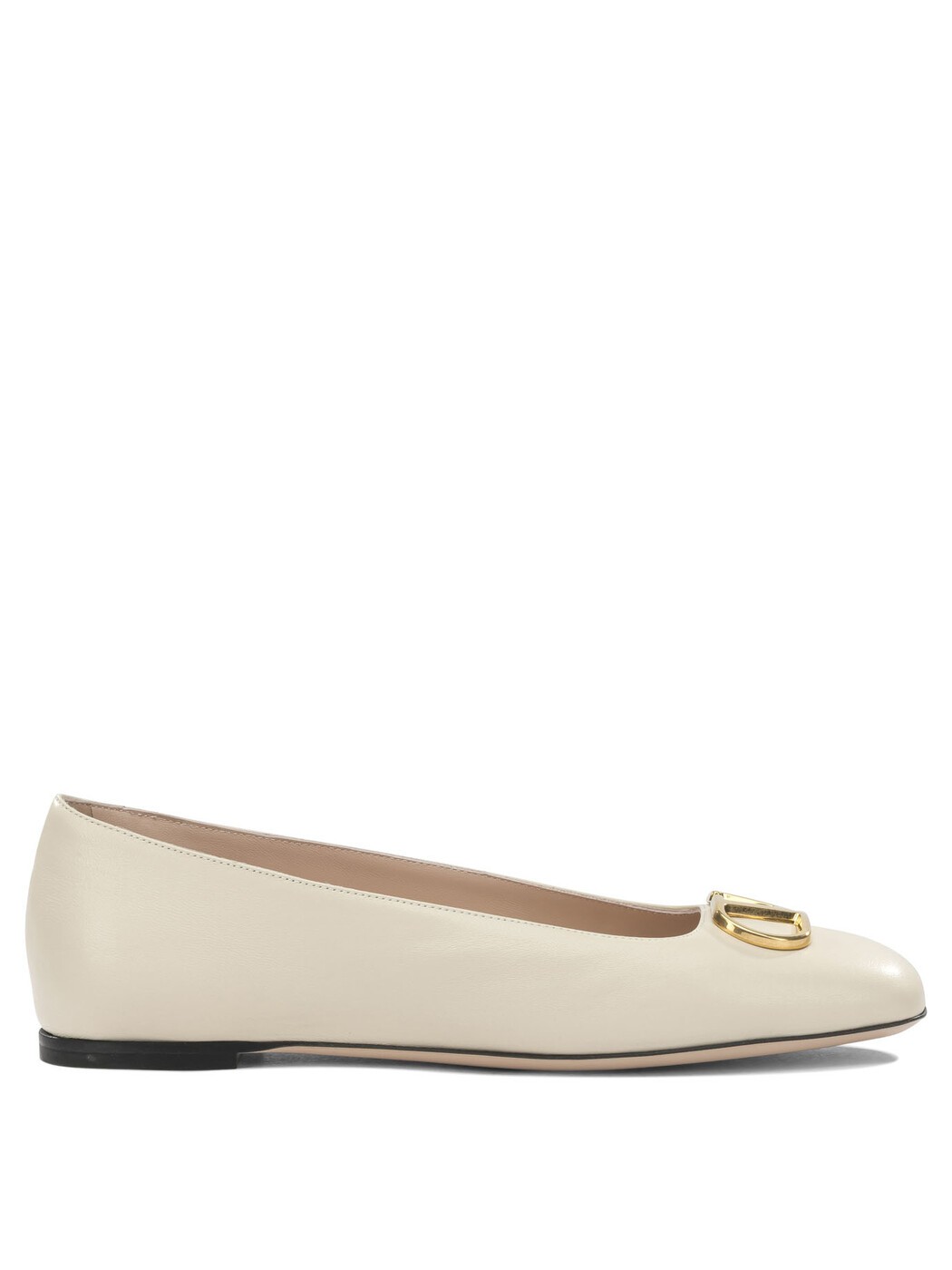 ヴァレンティノ ガラヴァーニ VALENTINO GARAVANI フラットシューズ フラットシューズ レディース ホワイト Flat Shoes "VLogo" Classic ballet flats 8W0S0PI8RREREN White 関税 送料無料 2026SS vi