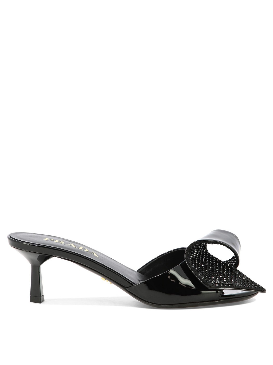 プラダ PRADA サンダル レディース ブラック Sandals Sandals with bow detail 1XX691 F 0553LOCF0002 Black 関税 送料無料 ラッピング無料 2024SS vi