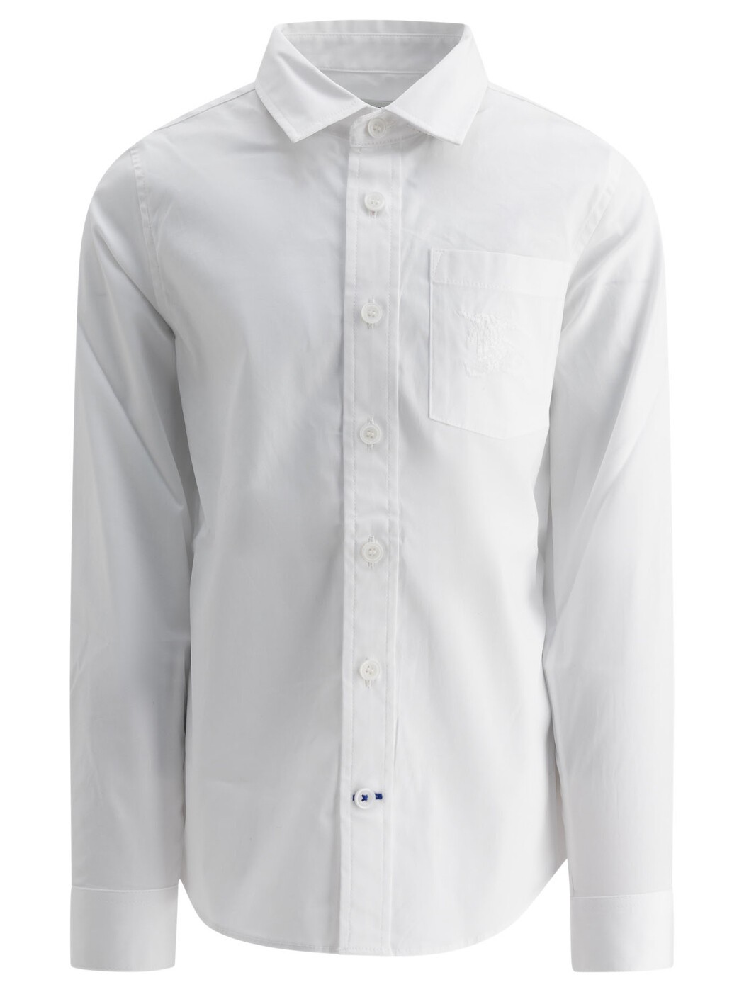 楽天BRANDSHOP・クラージュ楽天市場店バーバリー BURBERRY シャツ ボーイズ ホワイト Casual shirts EKD stretch cotton shirt 8092514 White 関税 送料無料 ラッピング無料 2024AW vi