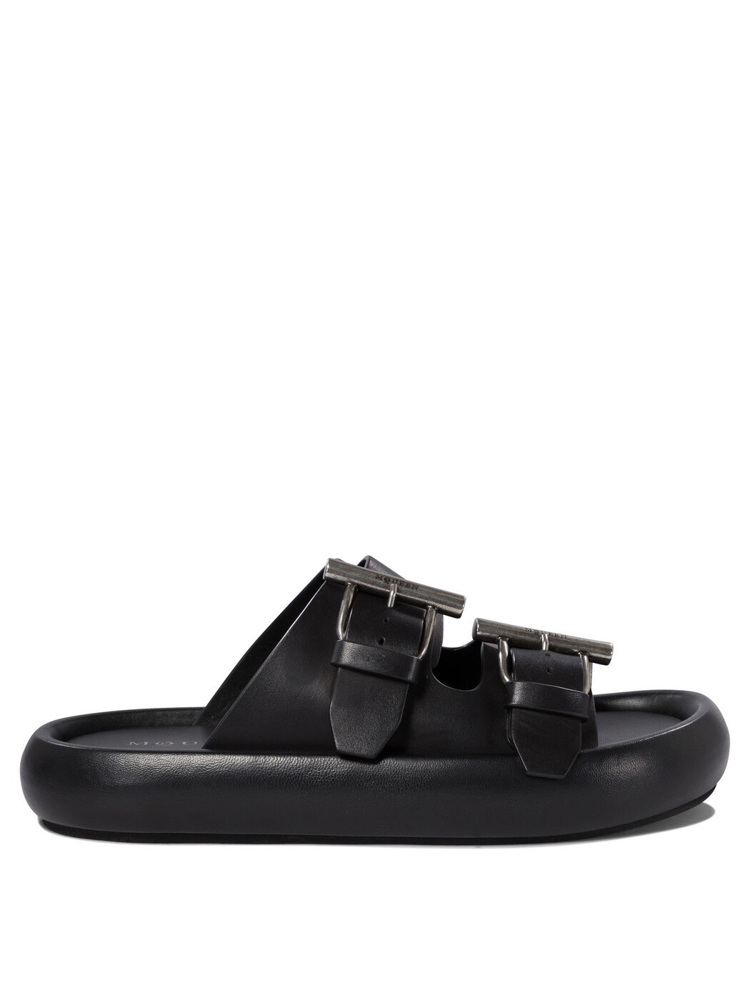 アレキサンダー マックイーン ALEXANDER MCQUEEN フラットシューズ サンダル メンズ ブラック Flat Shoes Sandals 809960WIACT1064 Black 関税 送料無料 ラッピング無料 2025SS vi