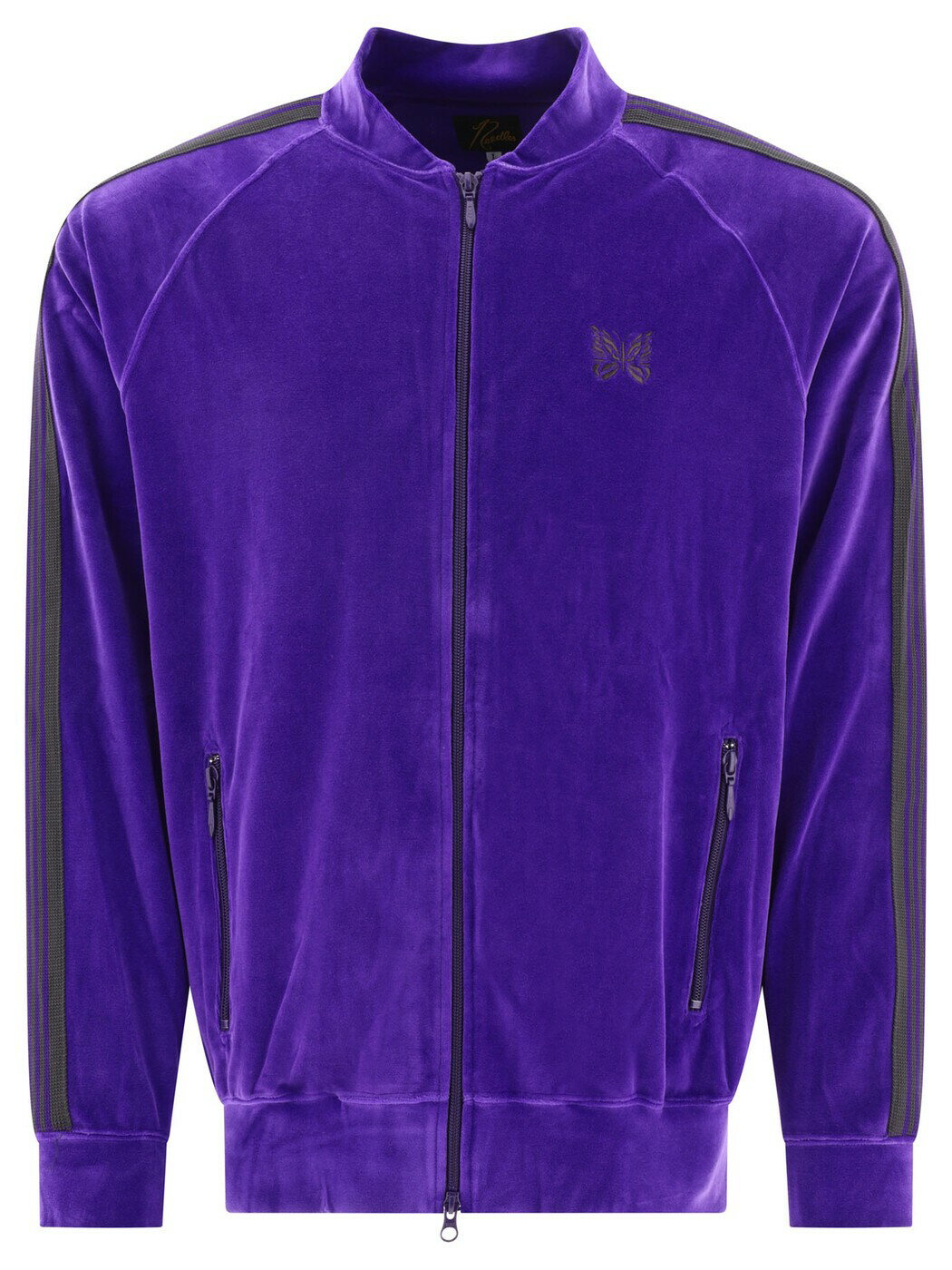 ニードルス NEEDLES スウェットシャツ トレーナー メンズ パープル Sweatshirts Velvet sweatshirt NS2..