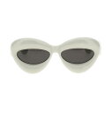 ロエベ 【15,000円以上1,000円OFF!!】 LOEWE ロエベ ホワイト White Inflated Cat Eye sunglasses サングラス・メガネ レディース 秋冬2023 G00036IX021120 【関税・送料無料】【ラッピング無料】 ju