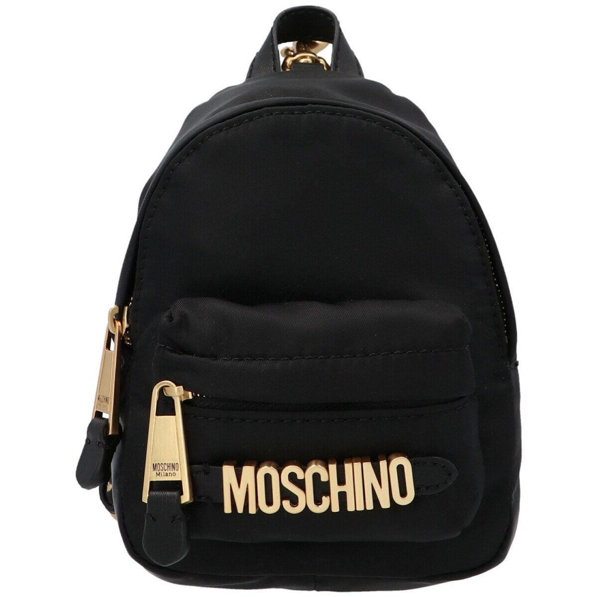 MOSCHINO モスキーノ Black Logo mini backpack バックパック レディース 春夏2022 B771082021555 【関税・送料無料】【ラッピング無料】 ju