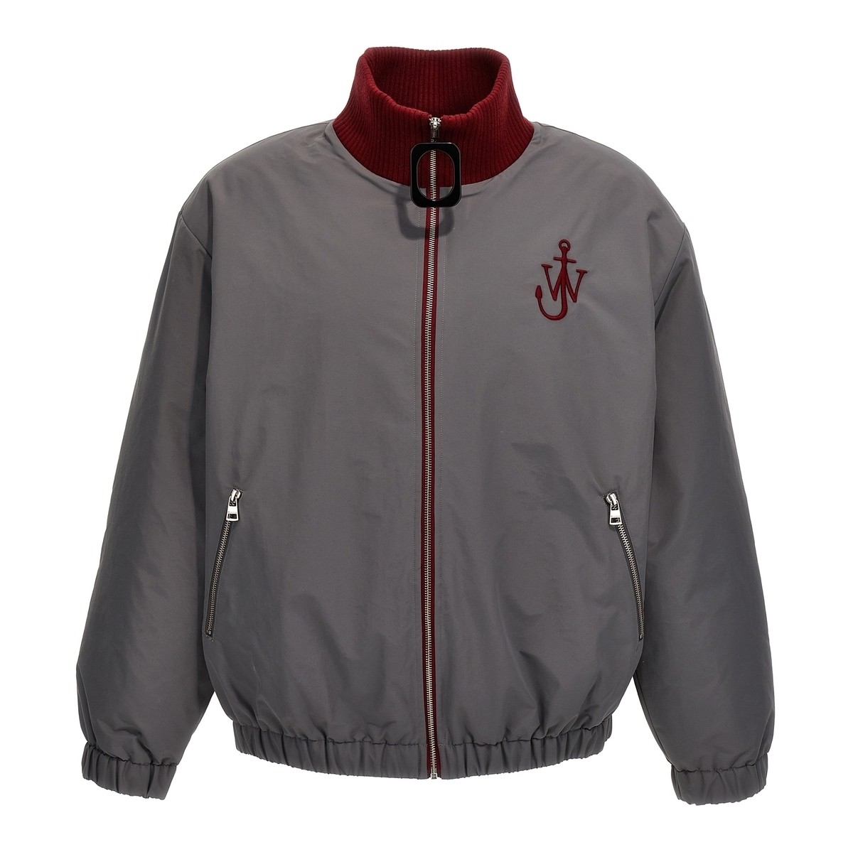 J.W. ANDERSON ジェイ ダブリュー アンダーソン Gray Logo embroidery bomber jacket ジャケット メンズ 秋冬2023 JK0262PG1344929 【関税・送料無料】【ラッピング無料】 juのサムネイル