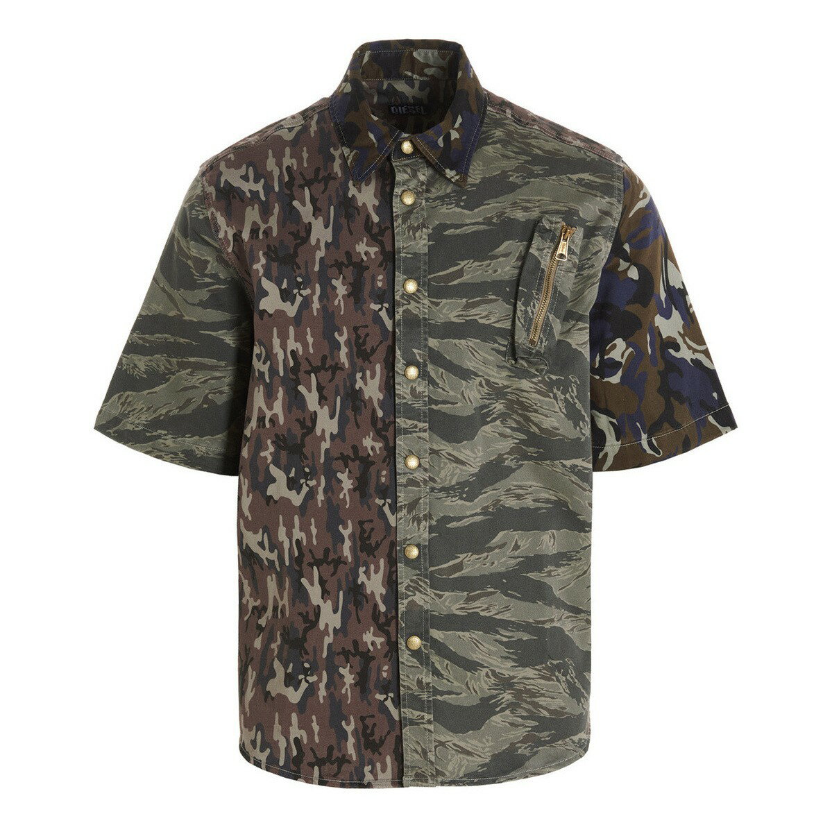 DIESEL ディーゼル Multicolor 'Wurm’ shirt シャツ メンズ 春夏2022 A055200TDAW98HA 【関税・送料無料】【ラッピング無料】 ju