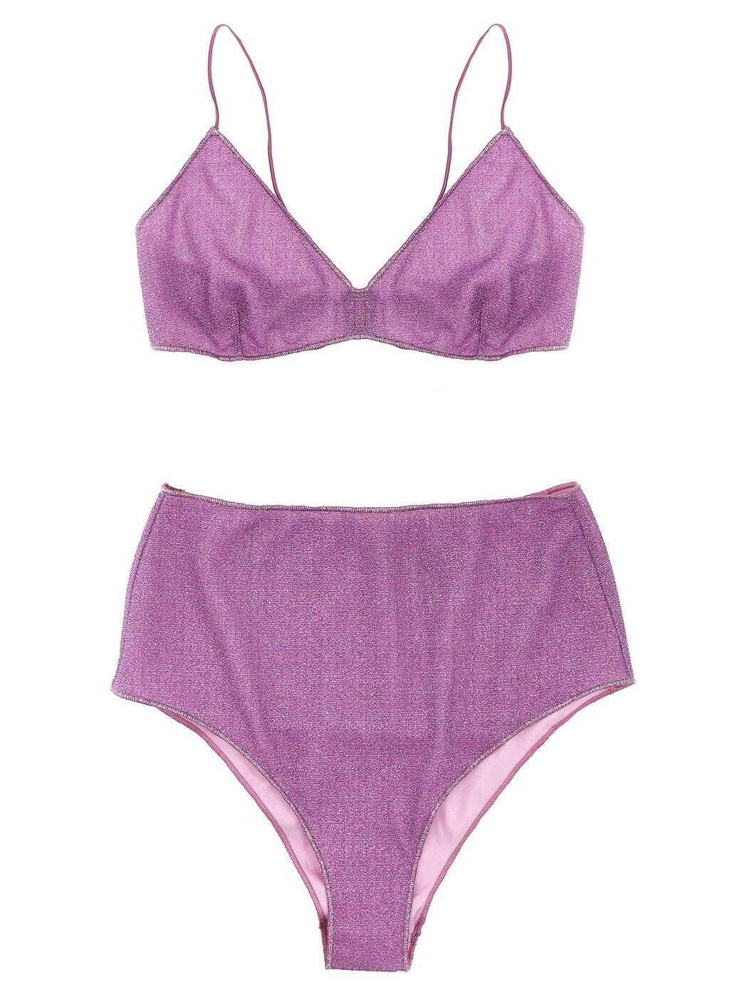 【土日限定クーポン配布中！】 OSEREE オスレー パープル Purple 'Lumiere' bikini スイムウェア レディース 春夏2024 LMS803GLICINE 【関税・送料無料】【ラッピング無料】 ju