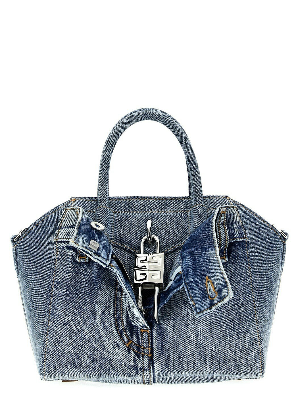 ジバンシィ GIVENCHY ジバンシィ ブルー Light Blue 'Antigona Lock' mini handbag バッグ レディース 春夏2024 BB50Y3B1YZ420 【関税・送料無料】【ラッピング無料】 ju