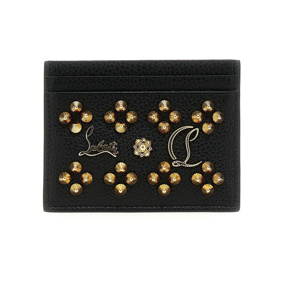 クリスチャンルブタン 【本日5の付く日ポイント4倍!】 CHRISTIAN LOUBOUTIN クリスチャンルブタン ブラック Black 'W Kios' card holder 財布 レディース 秋冬2023 3235018CM6S 【関税・送料無料】【ラッピング無料】 ju