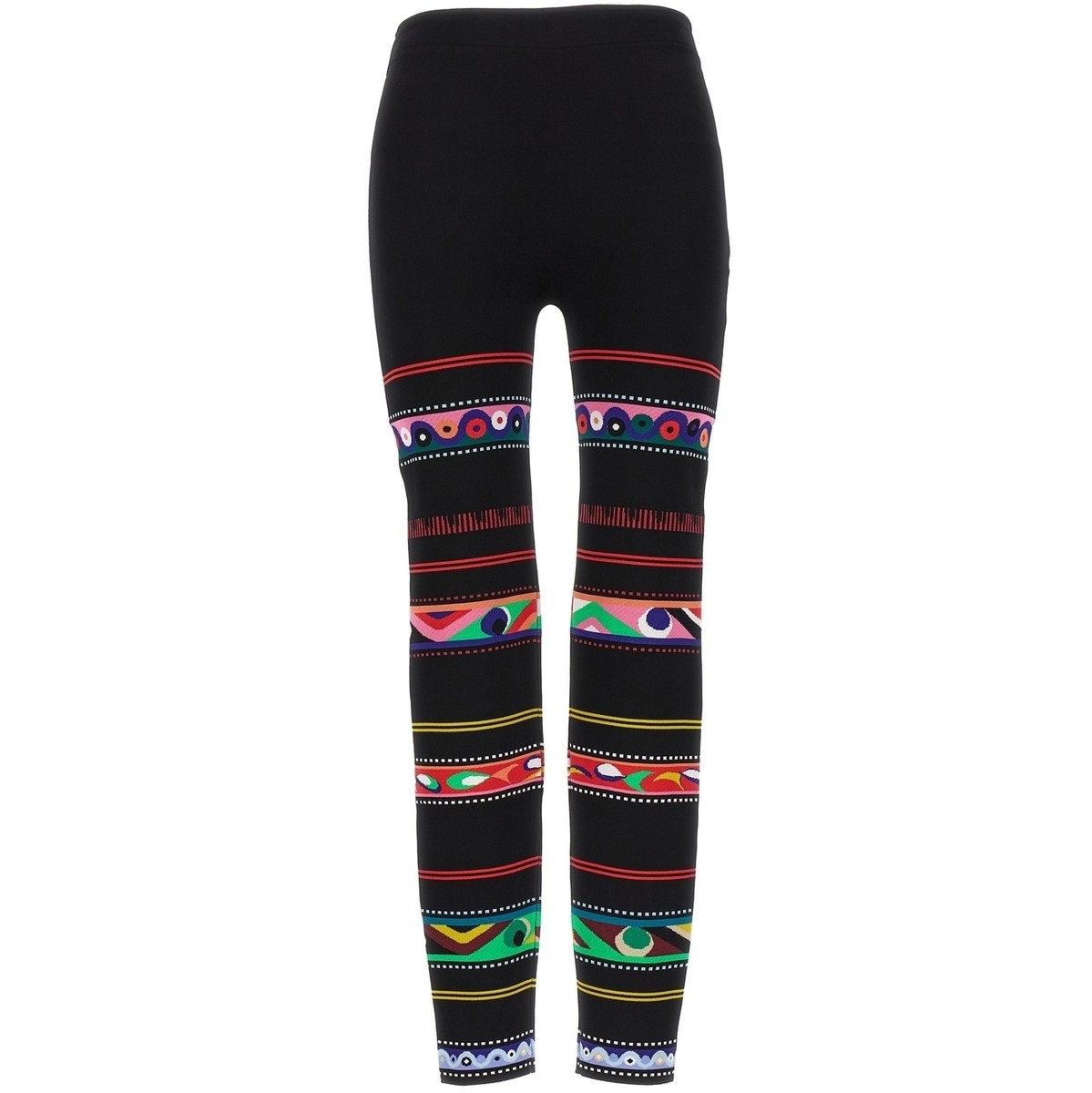EMILIO PUCCI ߥꥪ ץå ޥ顼 Multicolor Jacquard patterned leggings ѥ ǥ 2023 3RKT053R955A63 ڴǡ̵ۡڥåԥ̵ ju