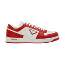 【15,000円以上1,000円OFF!!】 PRADA プラダ レッド Red 'Downtown’ sneakers スニーカー メンズ 春夏2023 2EE3643LKGF0O3N 【関税・送料無料】【ラッピング無料】 ju