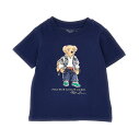 POLO RALPH LAUREN ポロ・ラルフローレン ブルー Blue 'Bear' T-shirt トップス ベビーボーイズ 秋冬2023 853828018 【関税・送料無料】【ラッピング無料】 ju