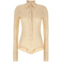 スポーツマックス SPORTMAX アンダーウェア レディース ベージュ Underwear 'Pera' bodysuit PERA001 Beige 関税 送料無料 ラッピング無料 2023AW ju