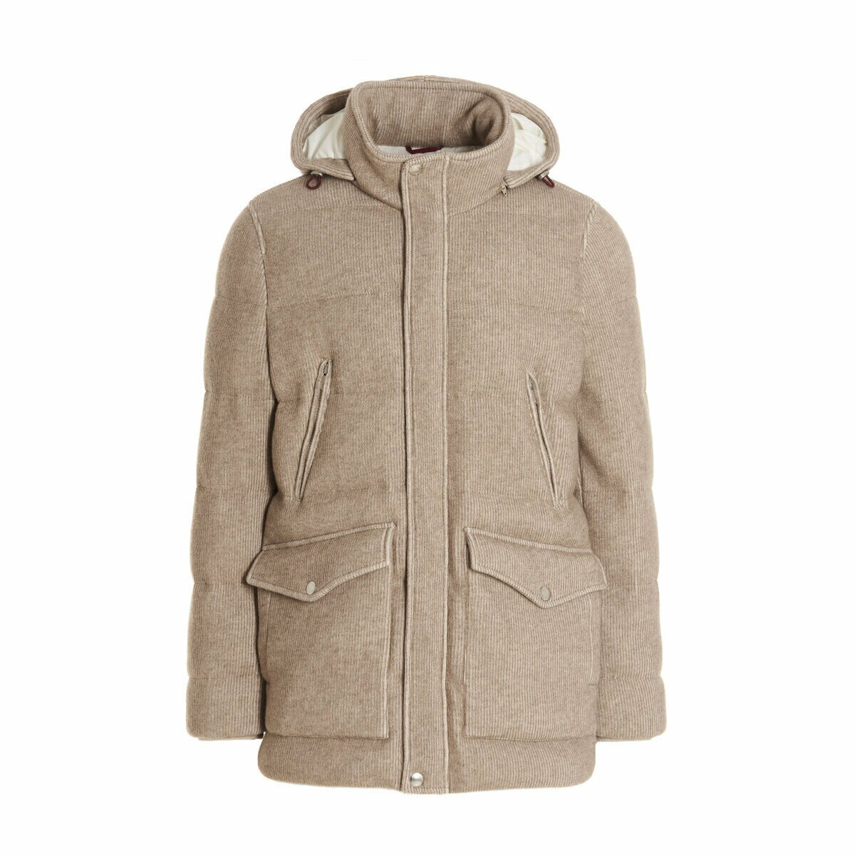 BRUNELLO CUCINELLI ブルネロ クチネリ Beige Corduroy puffer jacket ジャケット メンズ 秋冬2022 M221PV219CIU85 【関税・送料無料】【ラッピング無料】 ju