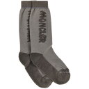 【15,000円以上1,000円OFF!!】 MONCLER GENIUS モンクレール ジーニアス グレー Gray Moncler Genius x Salehe Bembury socks ソックス メンズ 秋冬2023 3G000030U229950 【関税・送料無料】【ラッピング無料】 ju