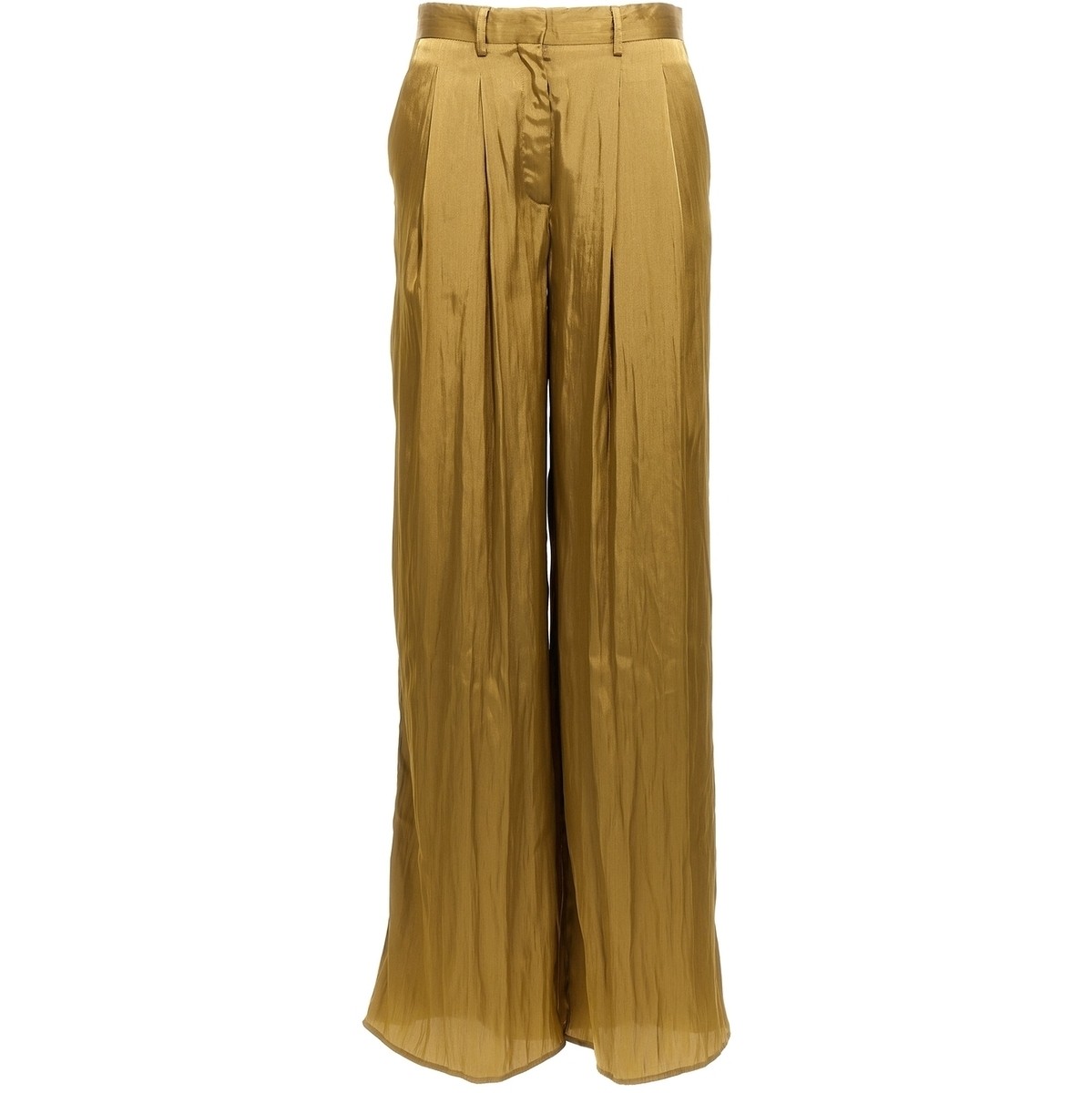 ヌード NUDE ズボン パンツ レディース グリーン Trousers Satin pants 1
