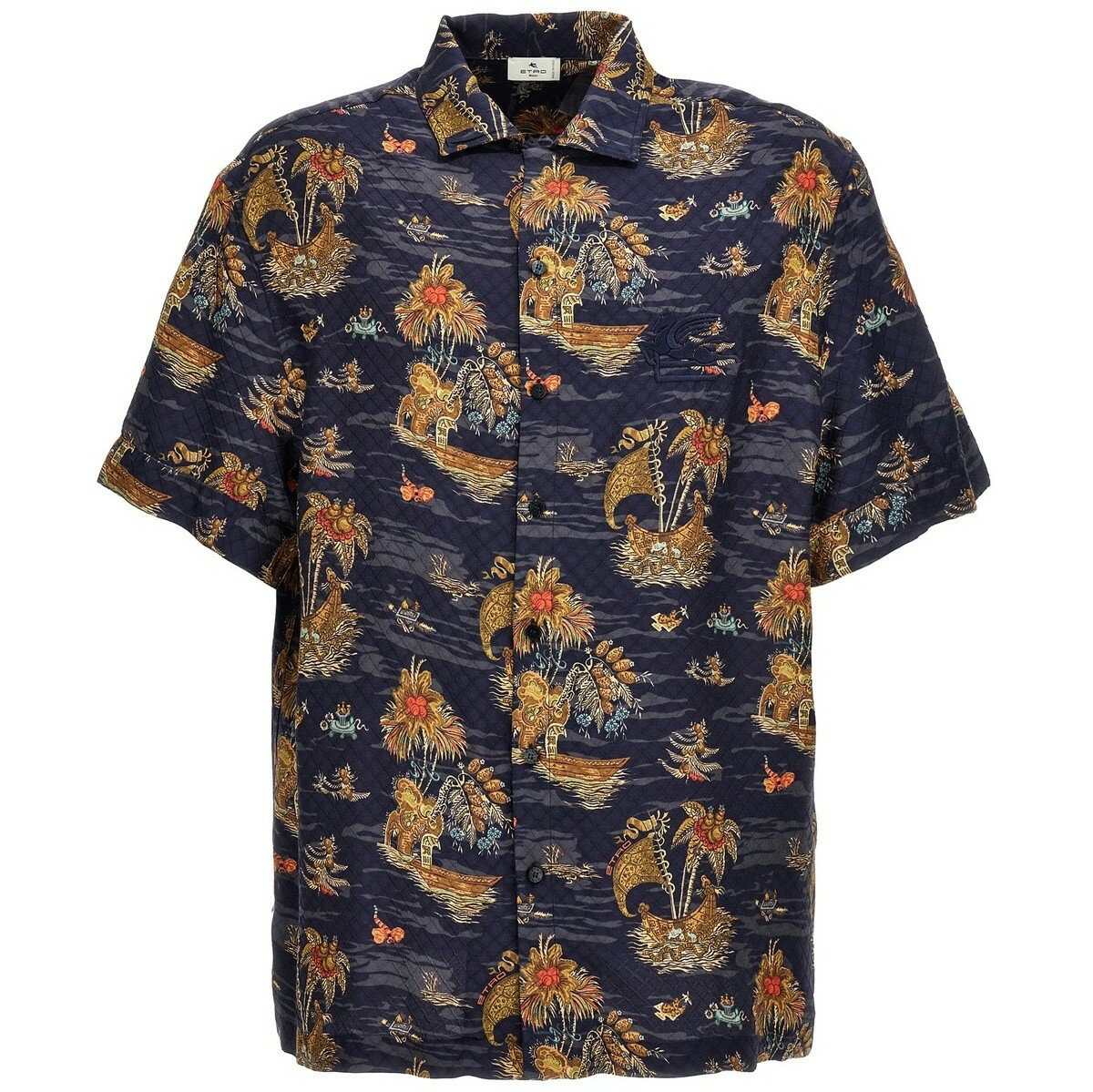 ETRO ȥ ޥ顼 Multicolor Embroidered logo print shirt   2023 1K93D3500200 ڴǡ̵ۡڥåԥ̵ ju