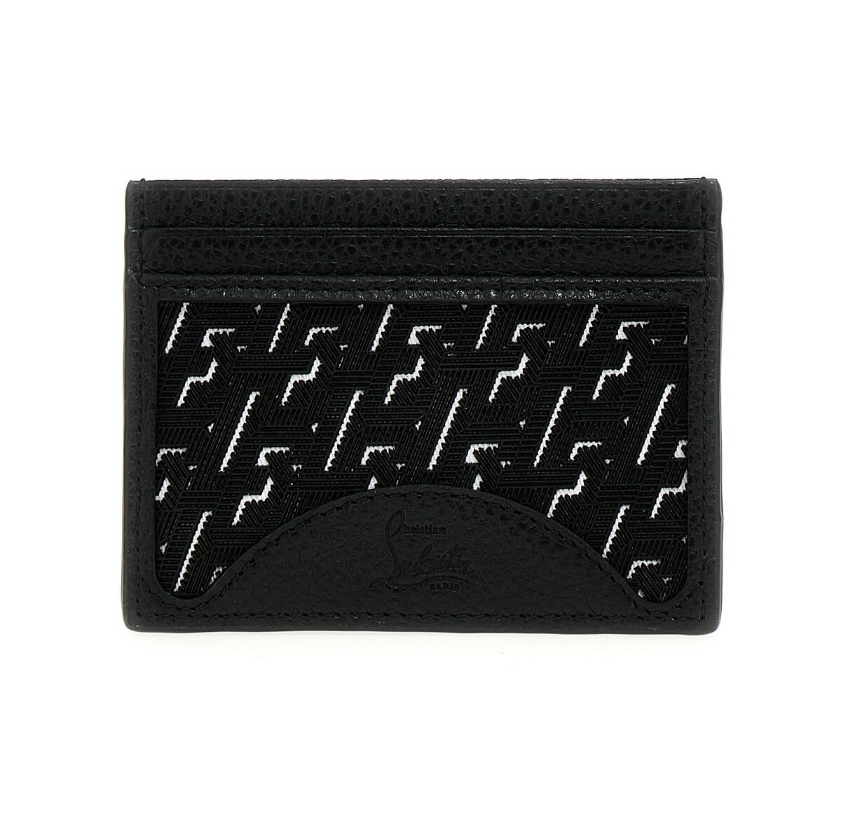 クリスチャンルブタン 財布 メンズ CHRISTIAN LOUBOUTIN クリスチャンルブタン ホワイト White/Black 'Kios' card holder 財布 メンズ 秋冬2023 1225025J781 【関税・送料無料】【ラッピング無料】 ju