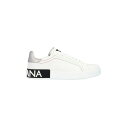 【1000円OFFクーポン配布中!】 ドルチェ&ガッバーナ DOLCE&GABBANA スニーカー レディース ホワイト Sneakers 'Portofino' sneakers CK1587AH5278B441 White 関税 送料無料 ラッピング無料 2023AW ju
