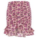 イザベル マラン ISABEL MARANT スカート レディース パープル Skirts 'Milendi' skirt 23AJU0009FAA3J10I40FA Fuchsia 関税 送料無料 ラッピング無料 2023AW ju