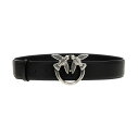 ピンコ PINKO ベルト レディース ブラック Belts 'Love berry' belt 100120A0F1Z99O Black 関税 送料無料 ラッピング無料 2023AW ju