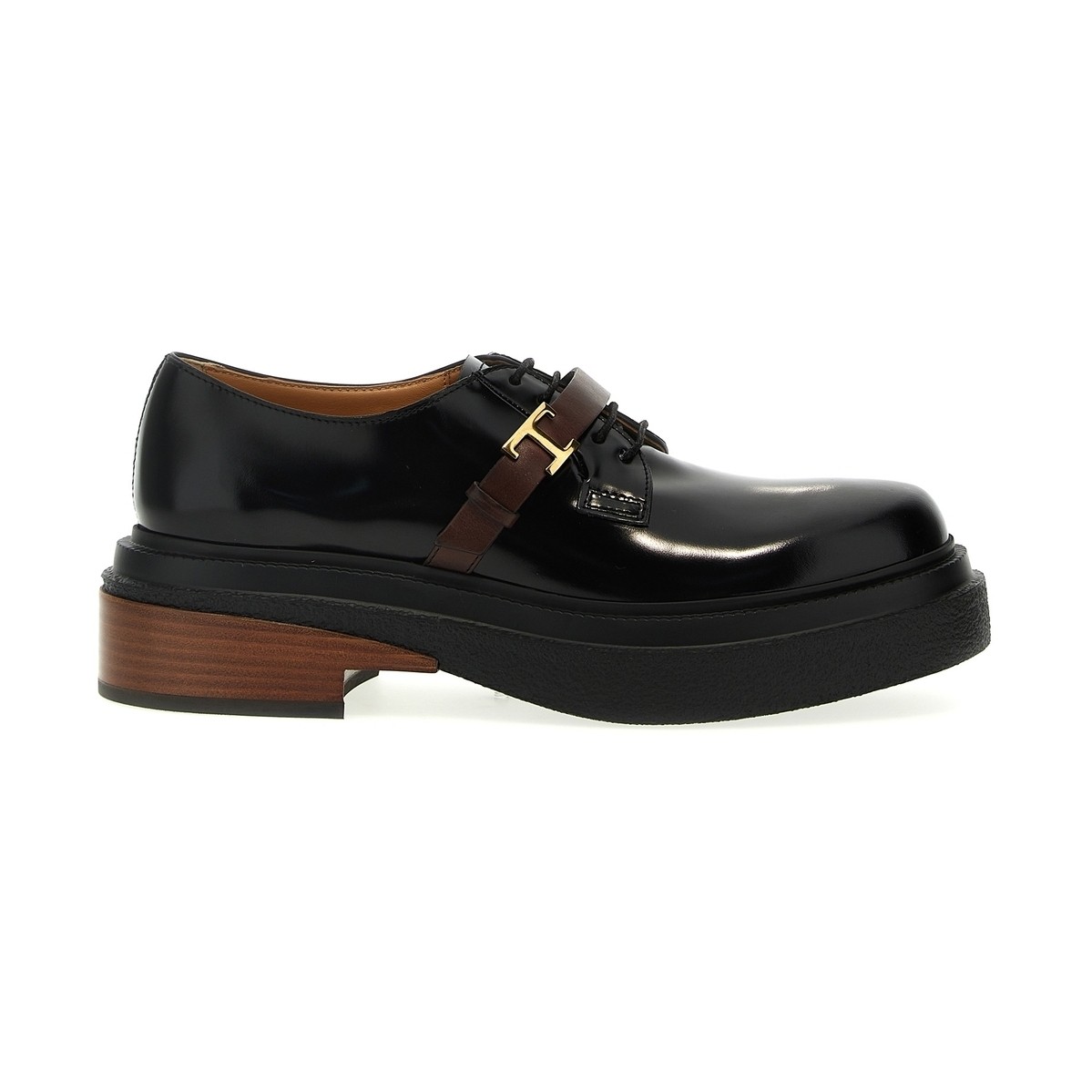 TOD'S トッズ ブラウン Brown Leather lace up shoes ドレスシューズ レディース 秋冬2023 XXW91K0HU10SX92918 【関税・送料無料】【ラッピング無料】 ju