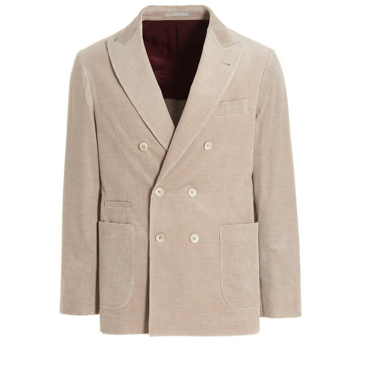 BRUNELLO CUCINELLI ブルネロ クチネリ Beige Corduroy blazer jacket ジャケット メンズ 秋冬2022 MQ4357BBDC2790 【関税・送料無料】【ラッピング無料】 ju