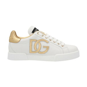 【15,000円以上1,000円OFF!!】 DOLCE&GABBANA ドルチェ&ガッバーナ ゴールド Gold 'Portofino' sneakers スニーカー レディース 秋冬2023 CK1545AD78089662 【関税・送料無料】【ラッピング無料】 ju