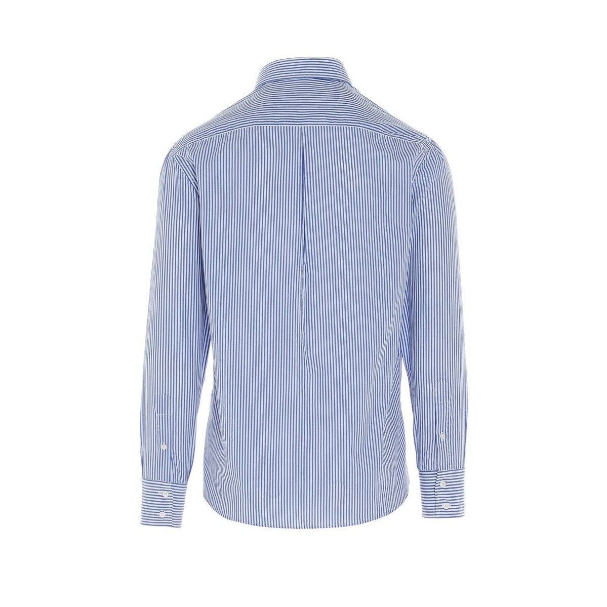 BRUNELLO CUCINELLI/ブルネロ クチネリ Blu Stripe shirt メンズ 春夏2021 MN6550038C035 ju