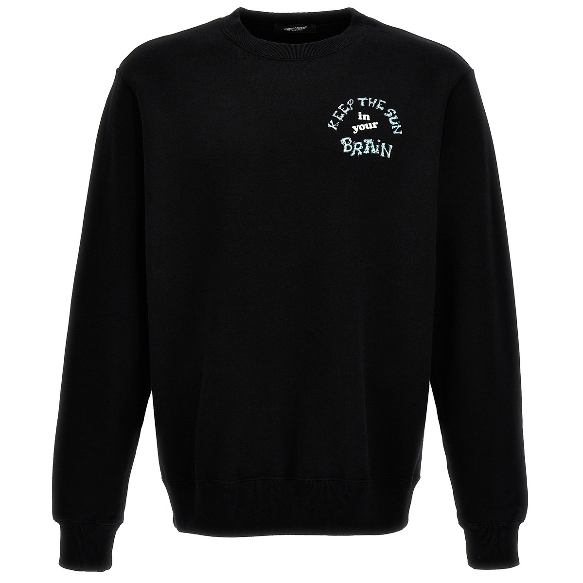 アンダーカバー トレーナー メンズ UNDERCOVER アンダーカバー ブラック Black 'Keep The Sun In Your Brain' sweatshirt トレーナー メンズ 秋冬2023 UC2C48911BLACK 【関税・送料無料】【ラッピング無料】 ju