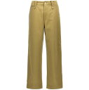 【三連休限定1000円OFF】 バーバリー BURBERRY ズボン パンツ メンズ グリーン Trousers Cotton pants 8076646HUNTER Green 関税 送料無料 ラッピング無料 2023AW ju