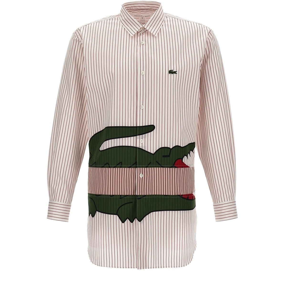 COMME DES GARCONS コム デ ギャルソン マルチカラー Multicolor Camicia Comme des Garcons Shirt x Lacoste シャツ メンズ 秋冬2023 FLB010W231 【関税・送料無料】【ラッピング無料】 ju