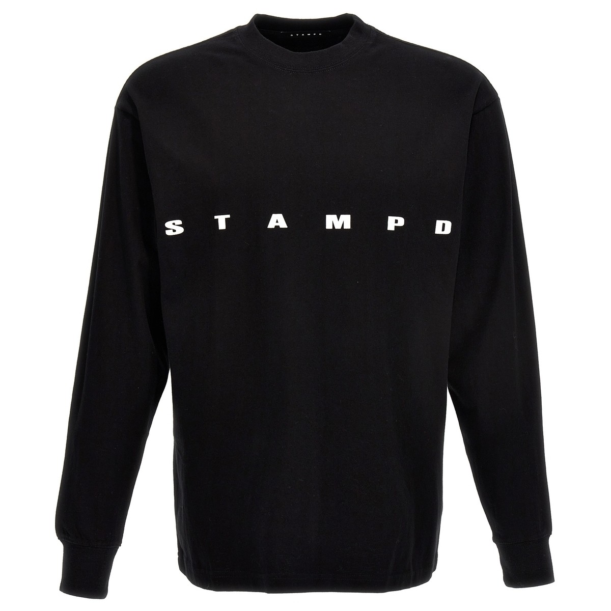 STAMPD スタンプド ブラック Black T-shirt 039 Strike Logo 039 Tシャツ メンズ 秋冬2023 SLAM2992LTBLK 【関税 送料無料】【ラッピング無料】 ju