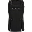 アレッサンドラ リッチ ALESSANDRA RICH スカート レディース ブラック Skirts Gonna lacci FAB3424F4055900 Black 関税 送料無料 ラッピング無料 2023AW ju