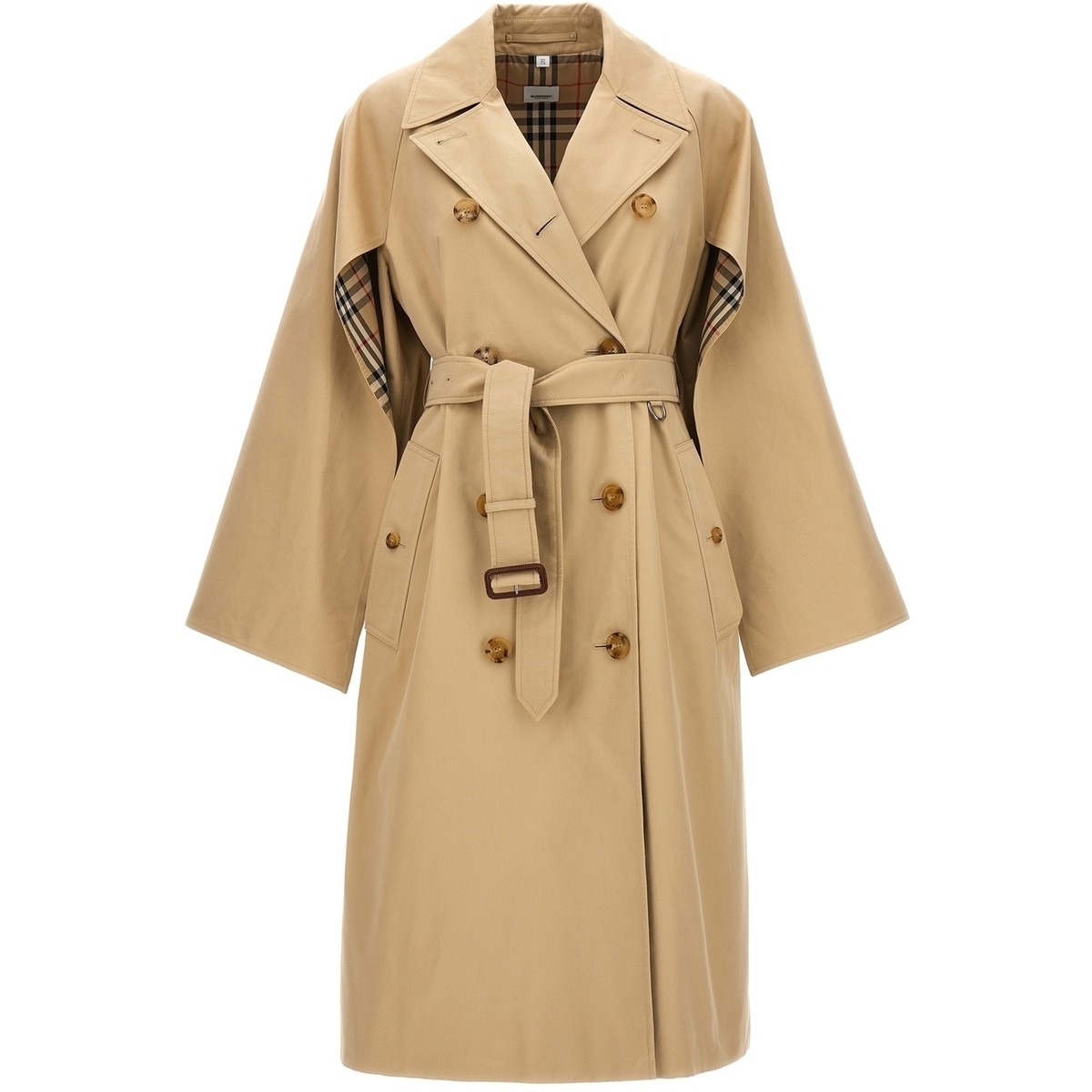 BURBERRY バーバリー ベージュ Beige 'Cots' trench coat コート レディース 秋冬2023 8073541HONEY 【関税・送料無料】【ラッピング無料】 ju