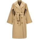 【15,000円以上ご購入で1,000円OFF！】 BURBERRY バーバリー ベージュ Beige 'Cots' trench coat コート レディース 秋冬2023 8073541HONEY 【関税・送料無料】【ラッピング無料】 ju