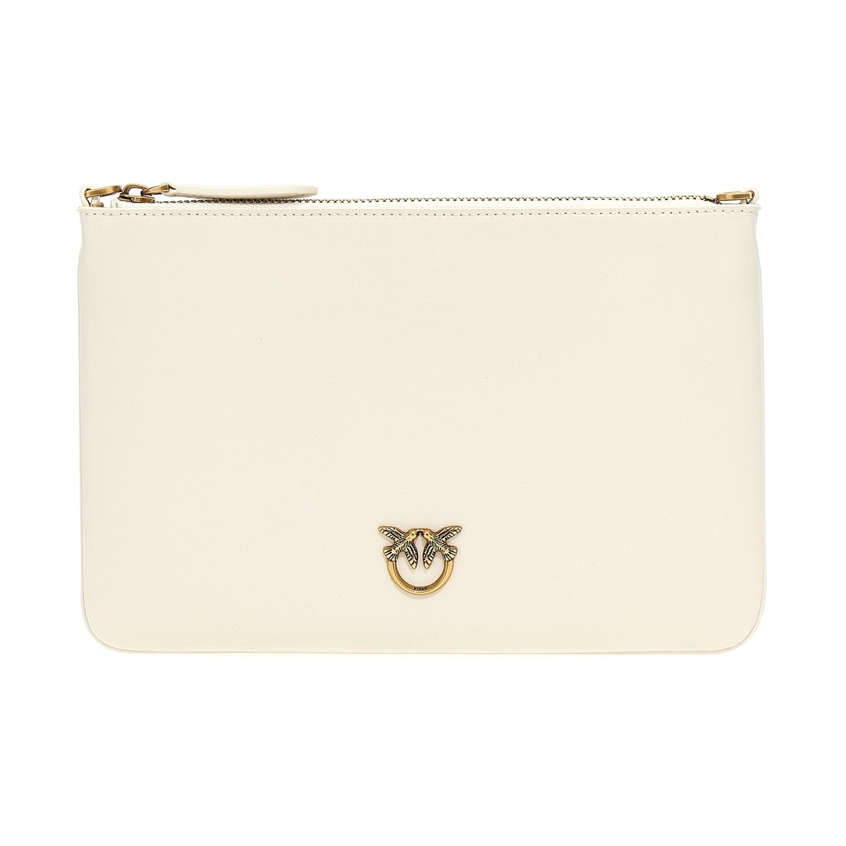 PINKO ピンコ ホワイト White 'Flat' clutch クラッチバッグ レディース 秋冬2023 100455A0F1Z14Q 【関税・送料無料】【ラッピング無料】 ju