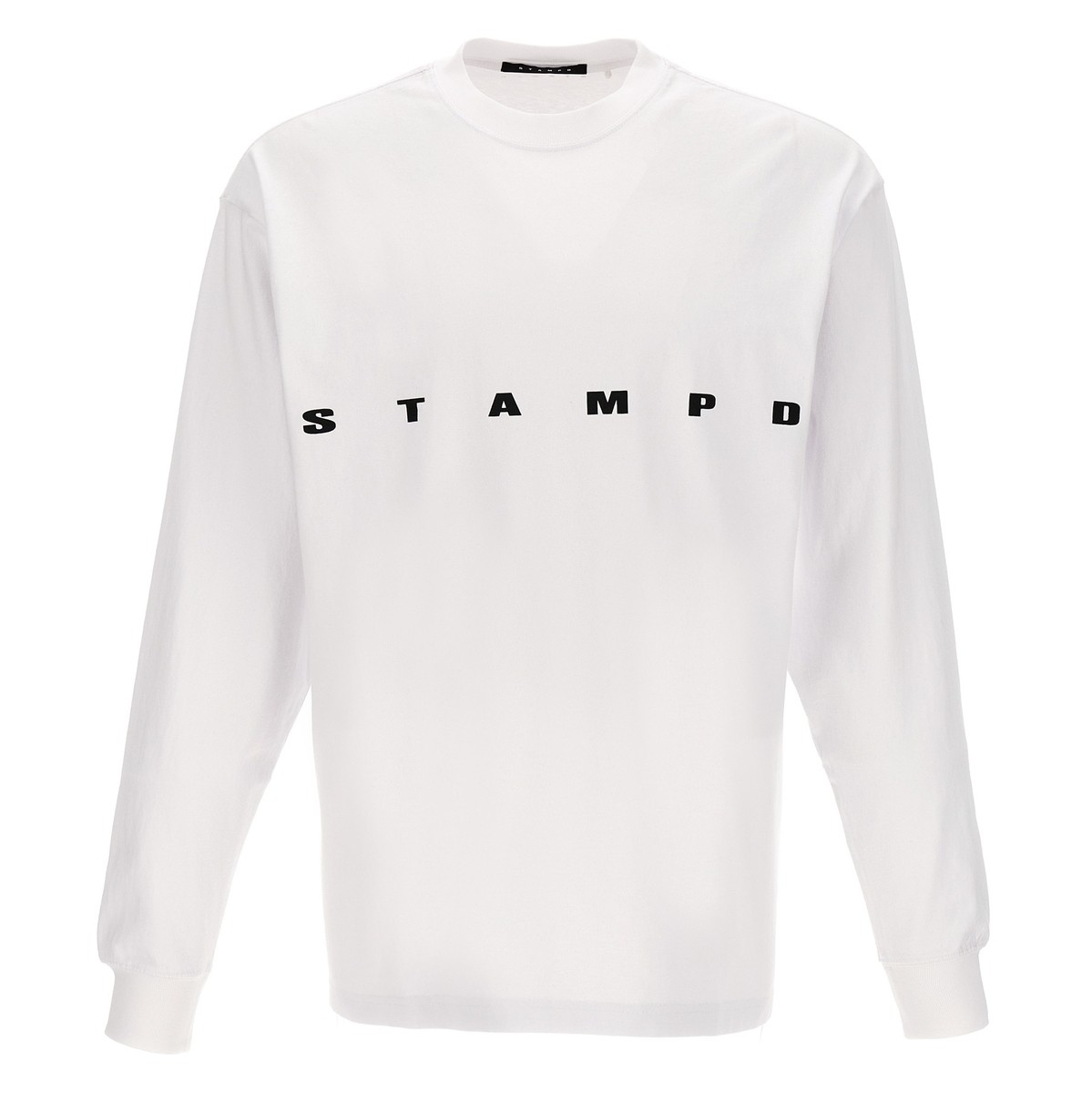 STAMPD スタンプド ホワイト White T-shirt 'Strike Logo' Tシャツ メンズ 秋冬2023 SLAM2992LTWHT  ju