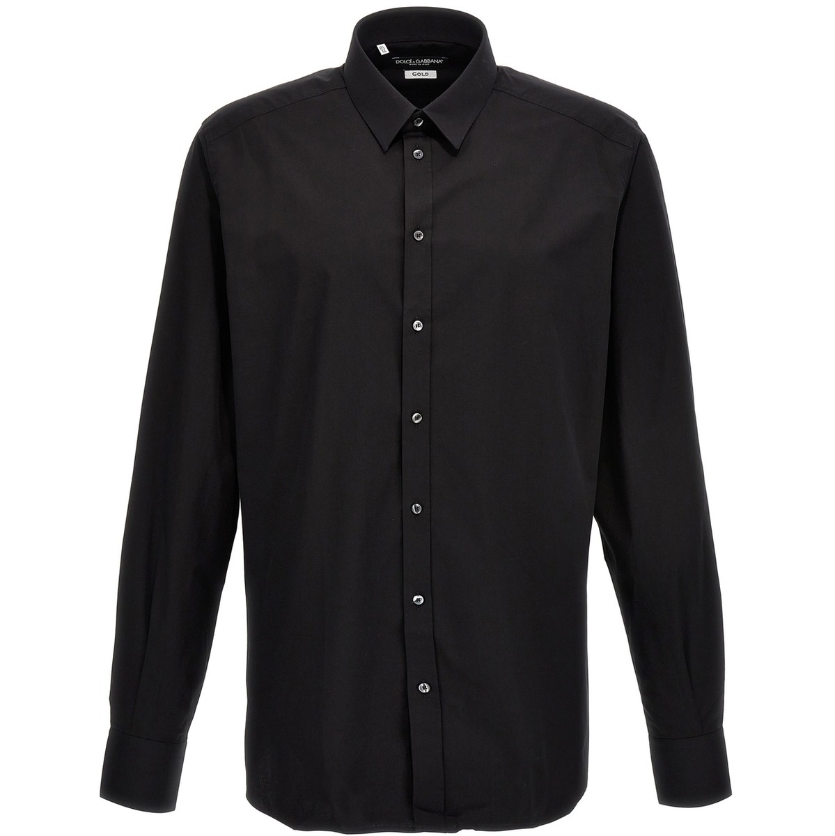 ドルチェ&ガッバーナ DOLCE&GABBANA ドルチェ&ガッバーナ ブラック Black Camicia 'DG Essential' シャツ メンズ 秋冬2023 G5EJ0TGG826N0000 【関税・送料無料】【ラッピング無料】 ju