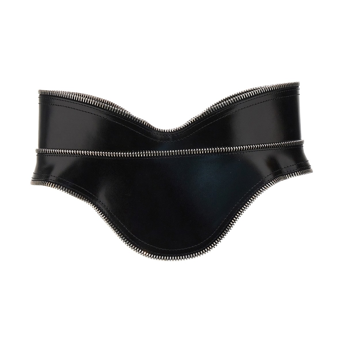 ALEXANDER MCQUEEN ALT_[ }bNC[ ubN Black Cintura corsetto xg fB[X H~2023 757995Q5ALE1000 y֐ŁEzybsOz ju