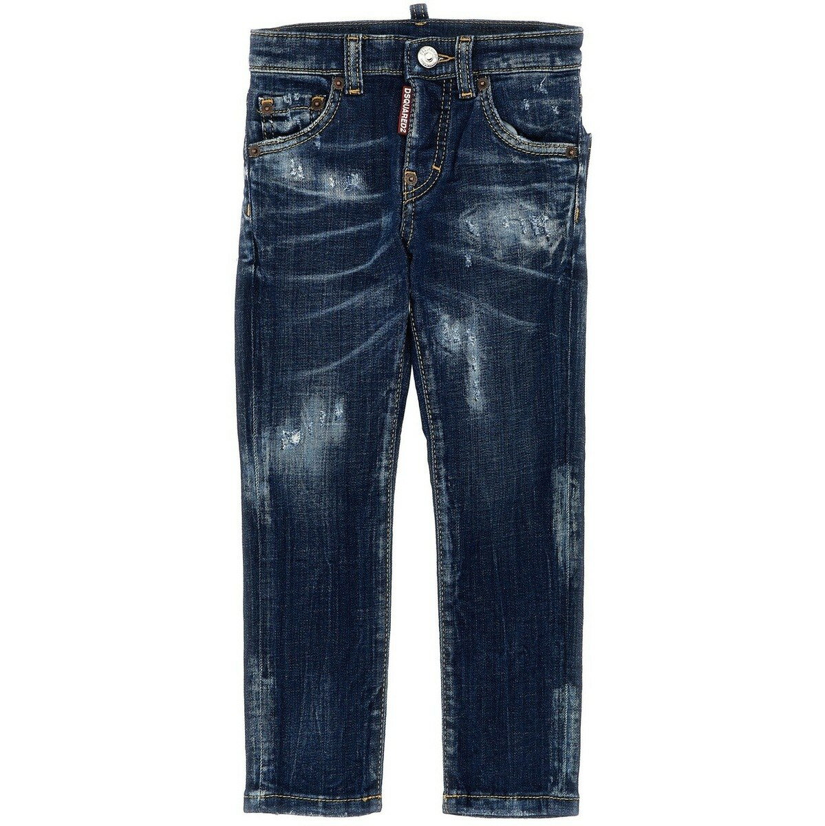 DSQUARED2 ディースクエアード ブルー Blue Jeans 'Cool Guy' デニム ボーイズ 秋冬2023 DQ0236D0A5PDQ01 【関税・送料無料】【ラッピング無料】 ju