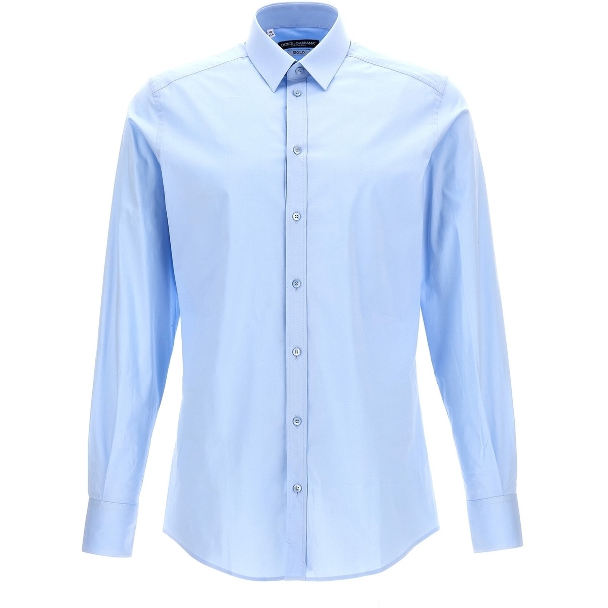 ドルチェ&ガッバーナ DOLCE&GABBANA ドルチェ&ガッバーナ ブルー Light Blue Camicia 'DG Essential' シャツ メンズ 秋冬2023 G5EJ0TGG826B1581 【関税・送料無料】【ラッピング無料】 ju